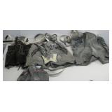 Four Vtg Youth Suede Lederhosen Shorts