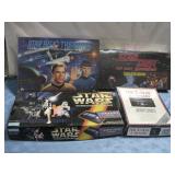 Four Board Games, NIP StarTrek Game,Star Wars See