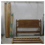 Wooden Twin Size Bed Frame See Info