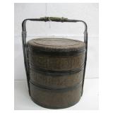 Antique 3-Tier Stacking Wedding Basket 13' x 18'