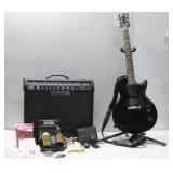 Line 6 Spider IV 75,Maestco Les Paul Junior Guitar