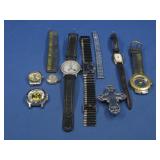 Seven Assorted Watches & Bands See Info
