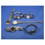 Six Assorted Wrist Watches See Info