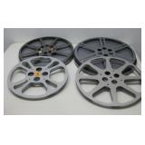 Two Film Reels & Canisters