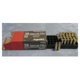 34 Rounds 38 Special FMJ Ammo