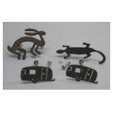 Cast Iron Drawer Pulls Rabbit Lizrd & Travel See