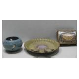 Ceramic Sunflower Decorative Plate Pottery See