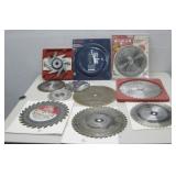 Assorted Saw Blades Craftsman, Bosch & More
