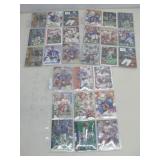 Twenty-Seven NFL Football Drew Bledsoe Cards