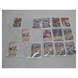 Fourteen Jerry Rice #80 NFL Football Cards