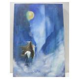 Lynne Burnette Native American Painting 24' x 36'