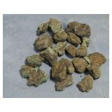 3/4lb Number 8 Turquoise Stabilized Nuggets Rough