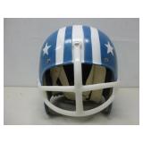 Vtg Kids Football Helmet Blue White Stars See Info