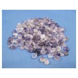 Two Hundred 5x7mm Polished Amethyst Cabochons