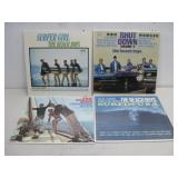Four Early Beach Boys LPs