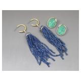 Two Fashion Costume Earrings