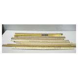 Assorted Yard Sticks & More