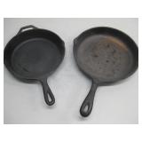 Benjamin Edwin & Lodge Cast Iron Skillets