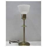 Vtg Empire Brass Lamp 25.5' Tall  See Info