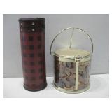 Kraftware ice Bucket & Wine Bottle Storage