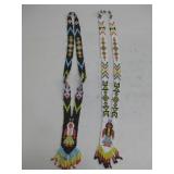 Two Beaded N/A Style Necklaces