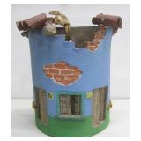 Pottery Hanging Sconce/Planter Home 10.5' Tall