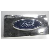 Metal Ford Emblem Vanity License Plate