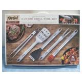 NIB Parini 5 Piece Grill Tool Set
