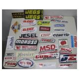 Assorted Auto Parts/Service Advertising Stickers
