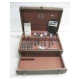 Vtg Naken's Tarnishproof Silverware Chest See Info