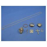 10KT & 14KT Gold Tested W/ GF Jewelry