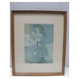 Framed Picasso Print 15' x 18'