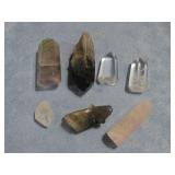 Seven Assorted Crystal Tower Specimens