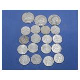 Silver Coins Quarters & Dimes