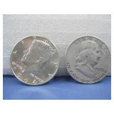 Silver Coins 1964 Kennedy Half Dollar See Info