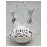 SW Style Handpainted Ceramic Wedding Vase 11'