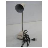 Vtg Metal Desk Lamp 12' Powers On