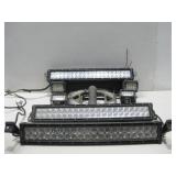 Assorted LED Light Bars/ Spot Lights See Info