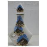 SW Style Handpainted Ceramic Bottle 13'