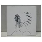 Original Jeremy Salazar Painting Young See Info