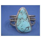 Vtg S.S. N/A Turq Cuff 60.5 GMS TW Tested