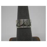 S.S. Skeets Navajo Ring Hallmarked