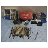 Assorted Drill Bits Various Sizes Steel See Info