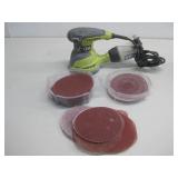 Electric Ryobi Disc Sander W/Sanding Discs See