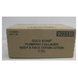 NIB 4 Dozen Gold Bond Plumping Collagen 2oz Bottle