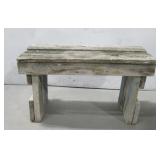 Old Wooden Bench 30' x 18' x 14' See Info