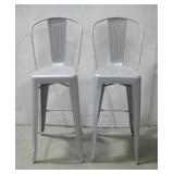 Two Metal Chairs 15' x 18' x 46.5'