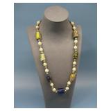 Multi Color Handmade Beaded Necklace
