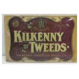 Kilkenny Tweeds Tin Sign 11.75' x 8'