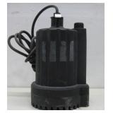 Submersible Utility Pump Powers On